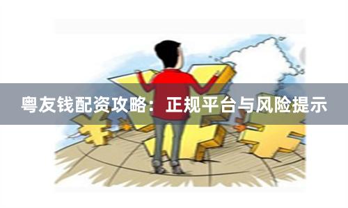 粤友钱配资攻略：正规平台与风险提示